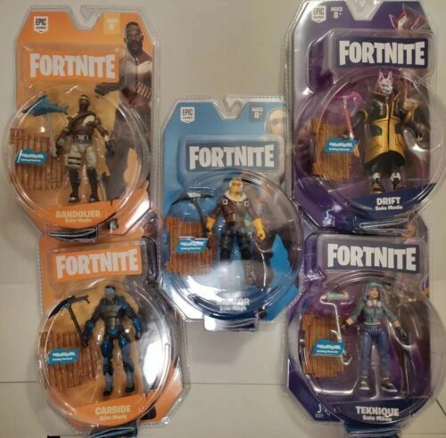 FORTNITE ACTION FIGURES 2018 JAZWARES COMPLETE SET OF 5 MISB | eBay