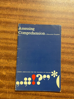 Assessing Comprehension by London Association - Pub: Blackie - 1968 - Paperback