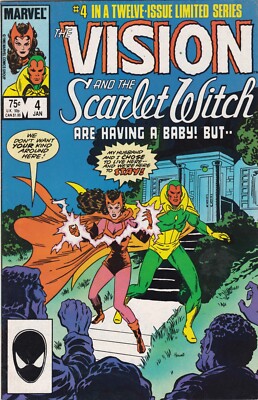 The Vision And The Scarlet Witch Vol 2 #4: Marvel Comics (1986) VF/NM 9 ...