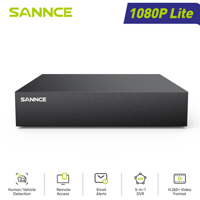 #ad SANNCE HD 8CH 1080P Lite CCTV DVR TVI Video Recorder for Security Camera System $36.31