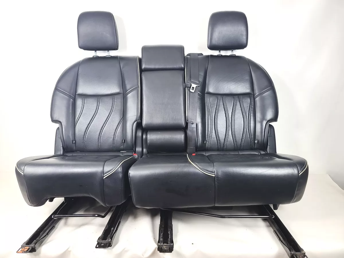 16 18 INFINITI QX60 REAR BACK 2ND ROW SEAT COMPLETE FULL SET