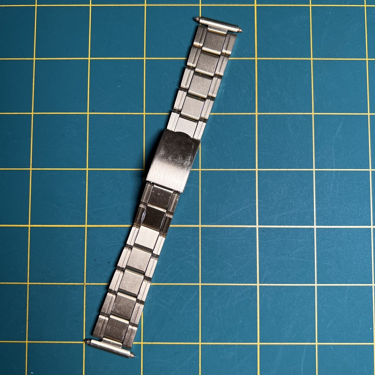 VINTAGE 18MM-21MM MARUMAN 5BM23 WATCH BRACELET / BAND GOLD PLATED 