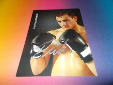 Francesco Pianeta Boxer Boxen signed signiert autograph Autogramm Autogrammkarte