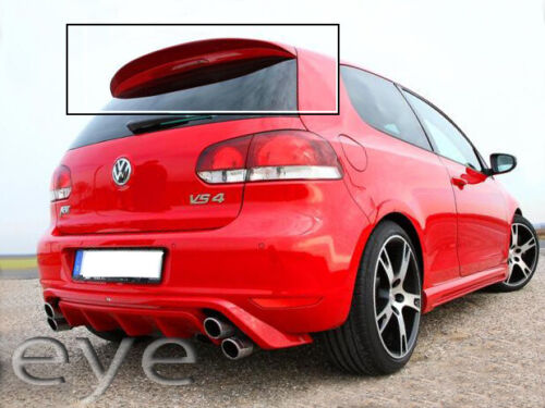 VW VOLKSWAGEN GOLF 6 GTI MK6 2008-2012 REAR ROOF SPOILER - Picture 3 of 6