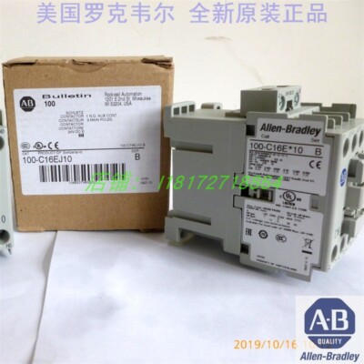 1pc Allen-Bradley 100-C16E*10 100-C16EJ10 DC24V AB contactor Normally open
