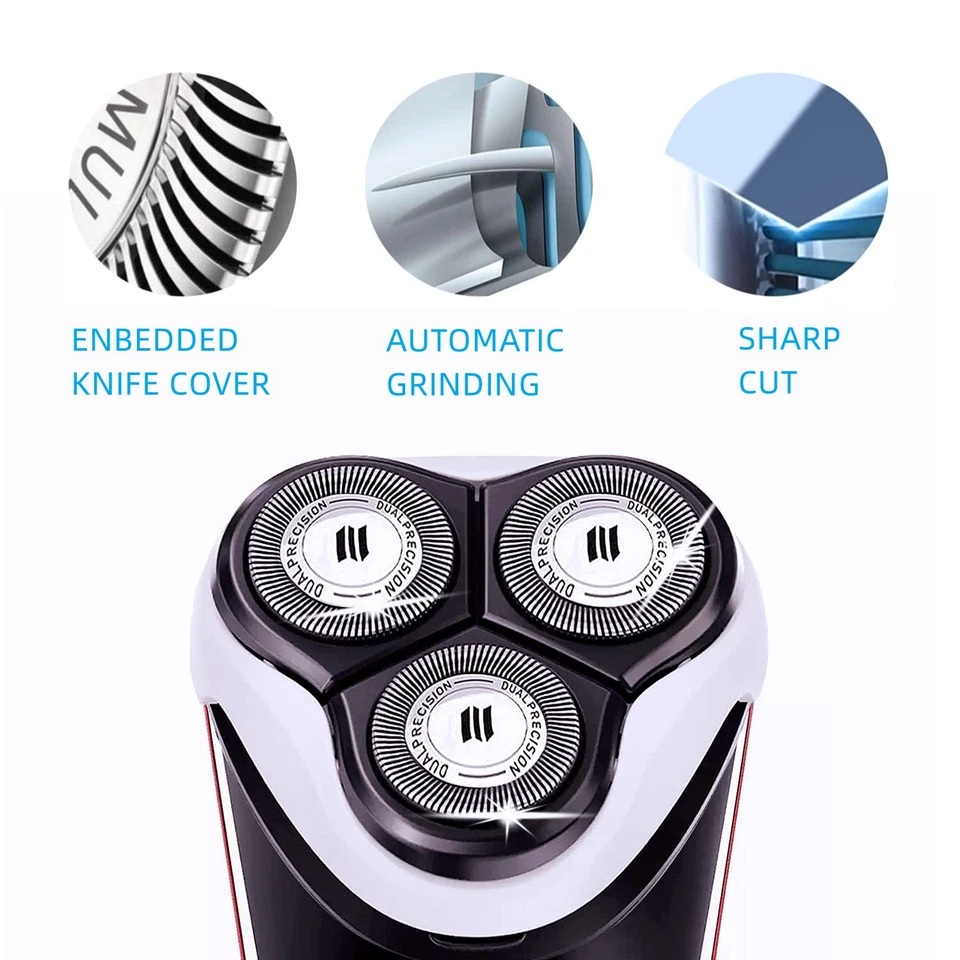 HQ8 Replacement Heads for Norelco Aquatec Shavers forPhilips Razor PT720 AT880 - Image 3 of 4