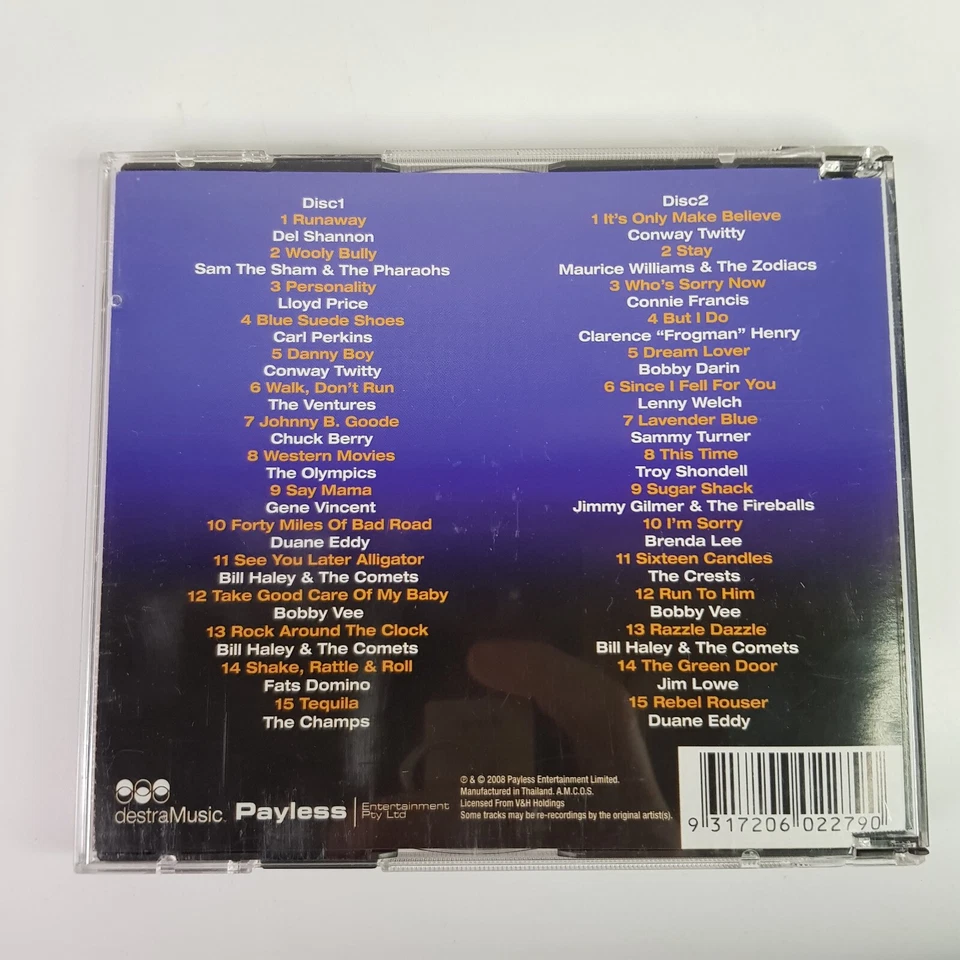 The Rock N Roll Years Del Shannon Carl Perkins Conway Twitty Berry Music CD - Image 2 of 3