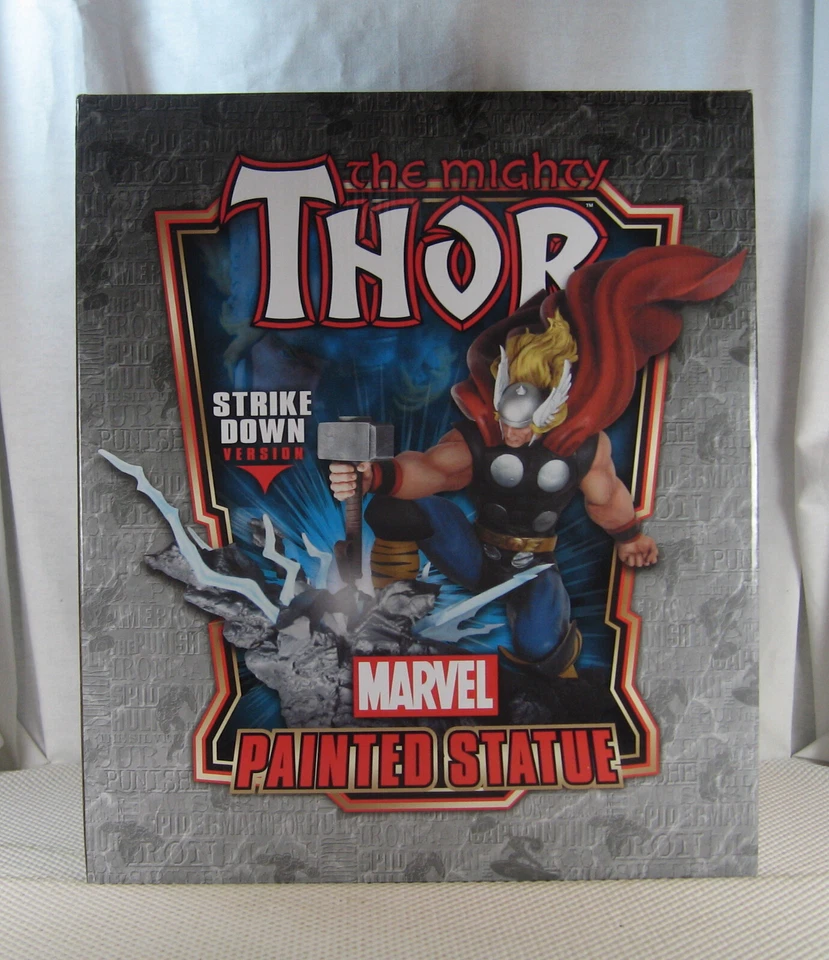 Estatua Thor Strike Down 1324/1500 Bowen Designs NUEVA SELLADA Foto 2 de 4