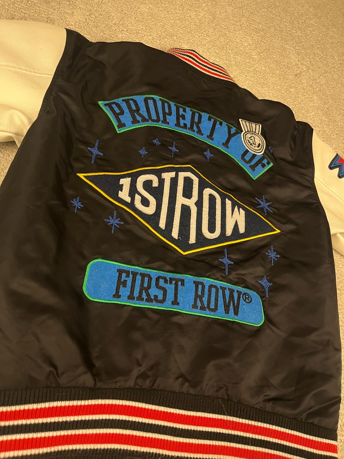 First Row Varsity Jacket Multicolor - image 9