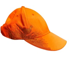 Dri-Duck Orange Hunting Pheasant Hat Cap Adjustable Outdoor Wear Wildlife Series