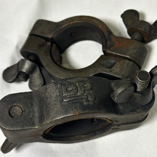 Vintage DP Curl Bar Collars | Leather Inserts | Excellent Condition