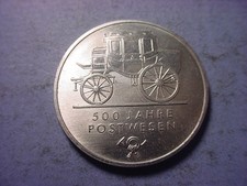 East Germany 5 Mark 1990 Mail Services BU #100428