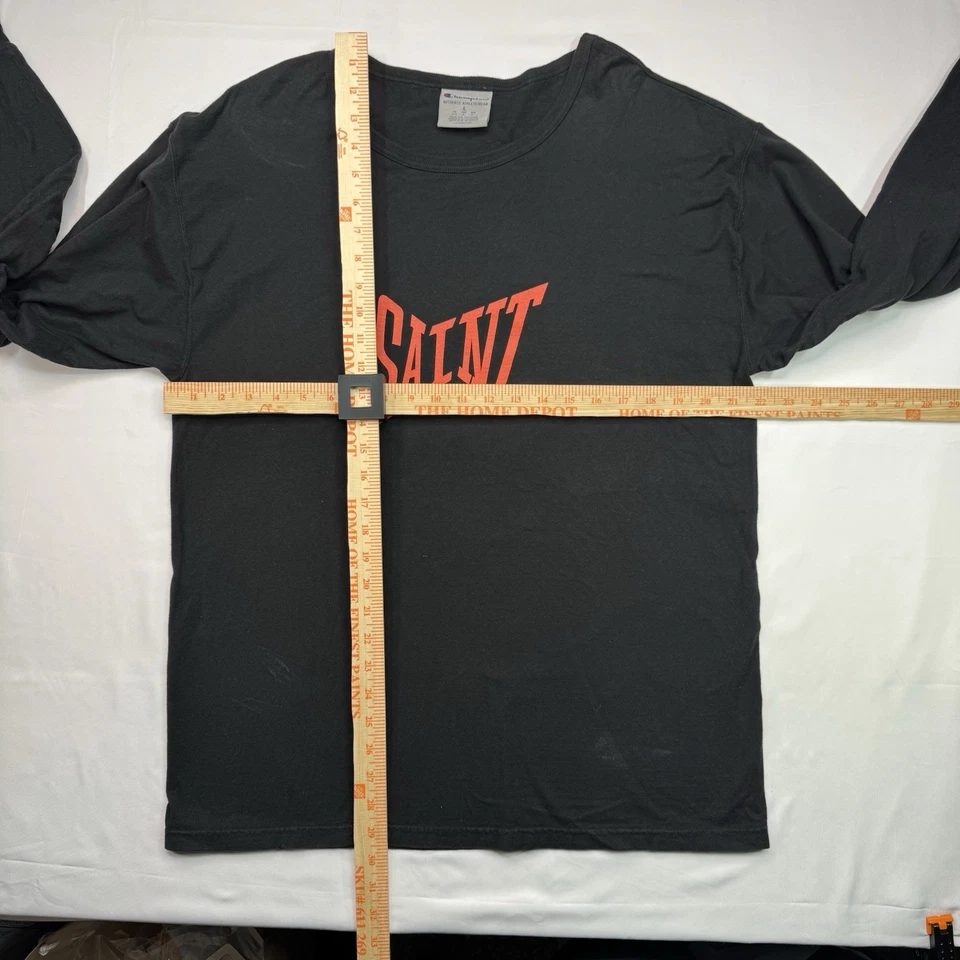 Saint Michael Wade Champion T Shirt Long Sleeve Size Large New Readymade - Image 3 of 4