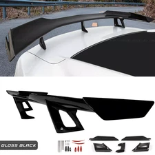 For Chevy Camaro ZL1 1LE Style LT RS SS 2016-2024 Trunk Spoiler Wing Gloss Black