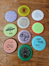 Disc Golf Premium Distance Driver Lot of 10 Frisbees Innova Discraft Axiom Bolt