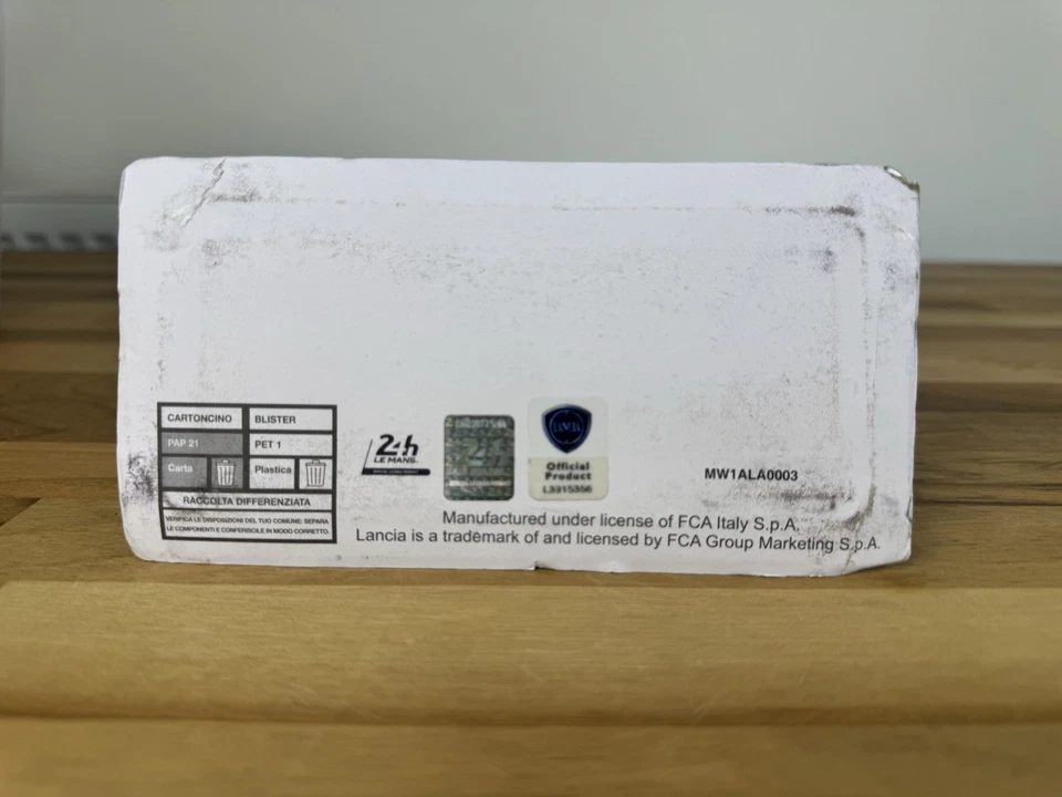 IXO 1:43 Lancia Beta Montecarlo Turbo #51 Le Mans 1980 Modelo con Blister Sellado Foto 4 de 4