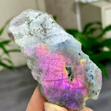 55G Natural Beautiful colored light Labradorite free-form inornament ornament