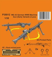 MG 42 German Wwii Machine Gun (Early Variant) / 1:35 - CMK P35012