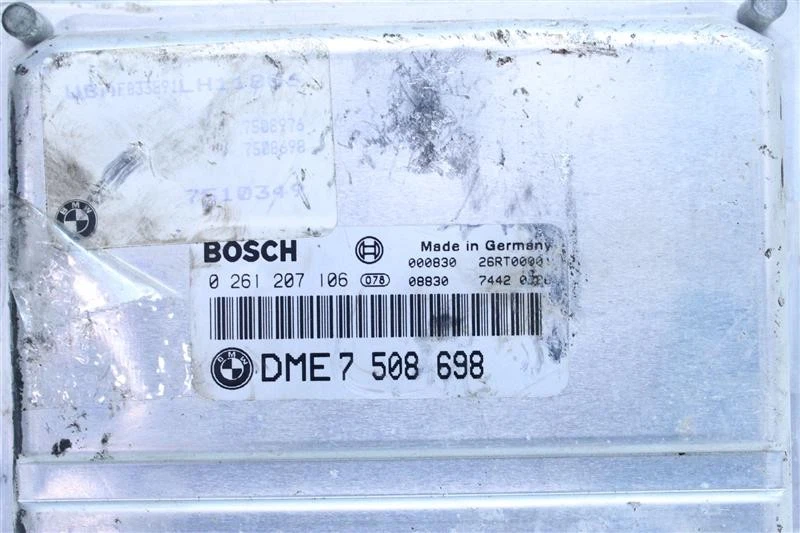 ORDENADOR ECM ECU BMW X5 2002 02 4.4L 7508698 1144377 Foto 4 de 4