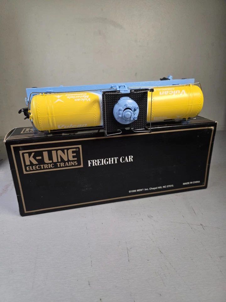 K_LINE K6357 Vulcan Tank Car W/Die Cast Chassis ++++ BRAND NEW ++++ OB ++++ - Image 4 of 4