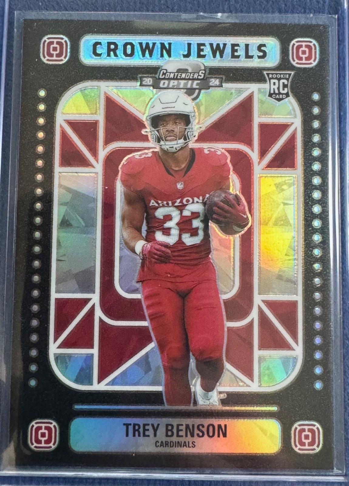 Trey Benson Panini Contenders Optic Crown Jewels #CJTBN Base