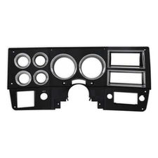 05-218 Brothers Trucks Instrument Cluster Bezel - With A/C - Black/Chrome