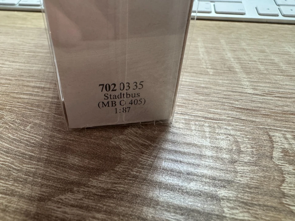 Wiking 1:87 7020335 Autobus Cittadino MB O 405 Dekra In Ottime Condizioni - Immagine 2 di 2