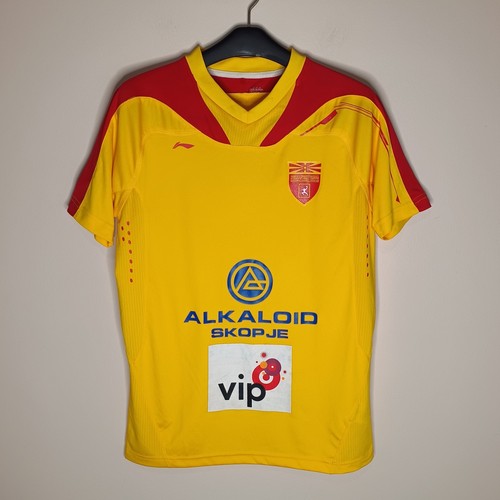 Li-Ning North Macedonia National Handball Team Jersey Men's Small MHF IHF