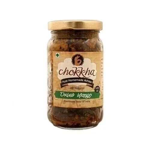 Chokkha traditionelle getrocknete Mango-Gurke 200 g kostenloser Versand weltweit