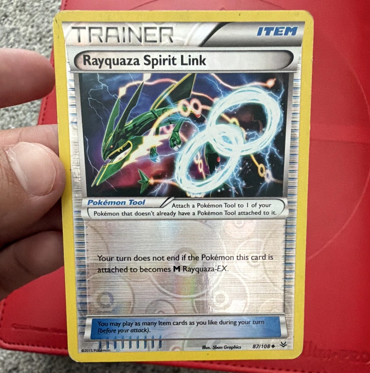 Rayquaza Spirit Link Pokémon TCG Cards for sale | eBay