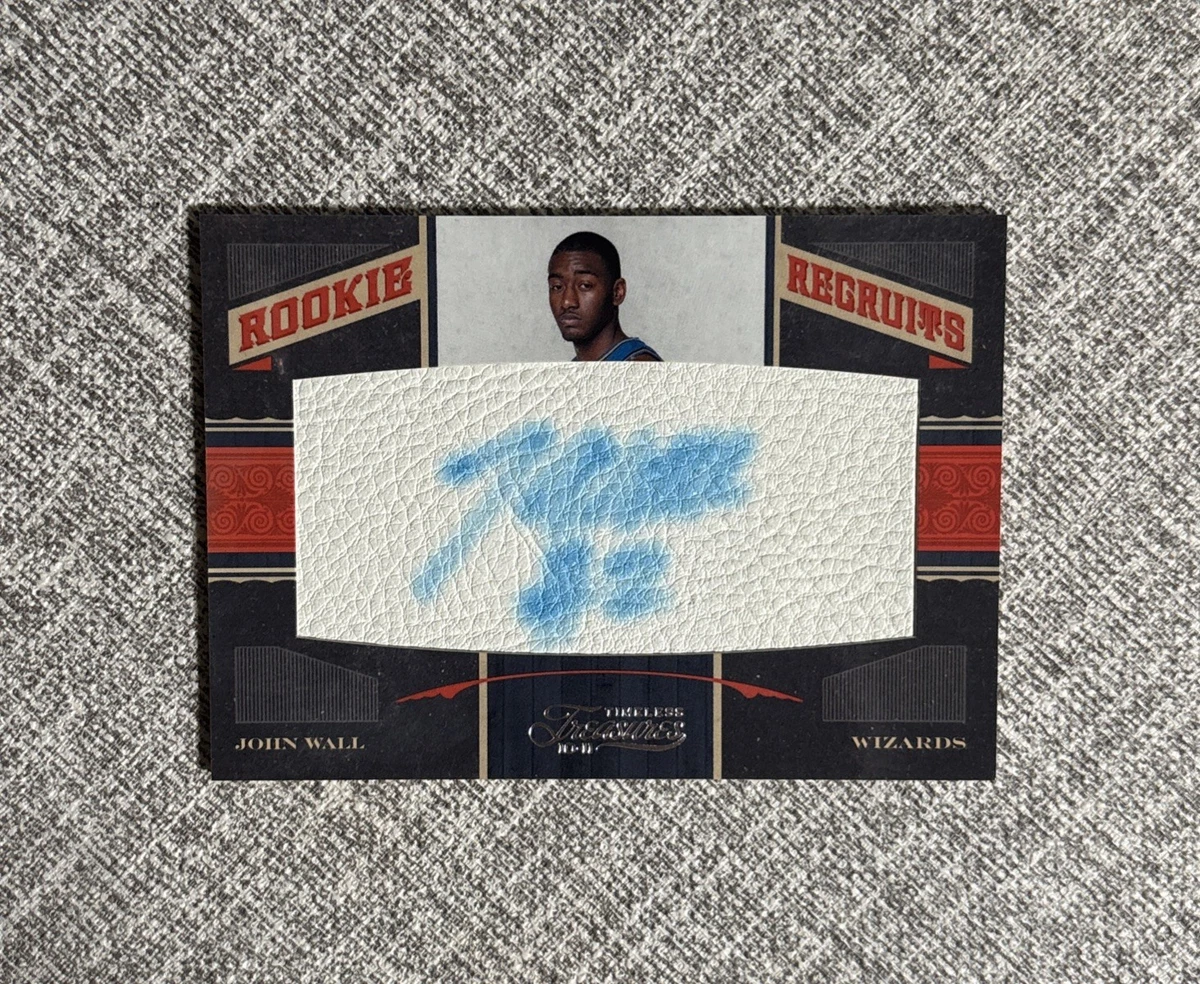 John Wall Basketball Autographed Sports Trading Cards