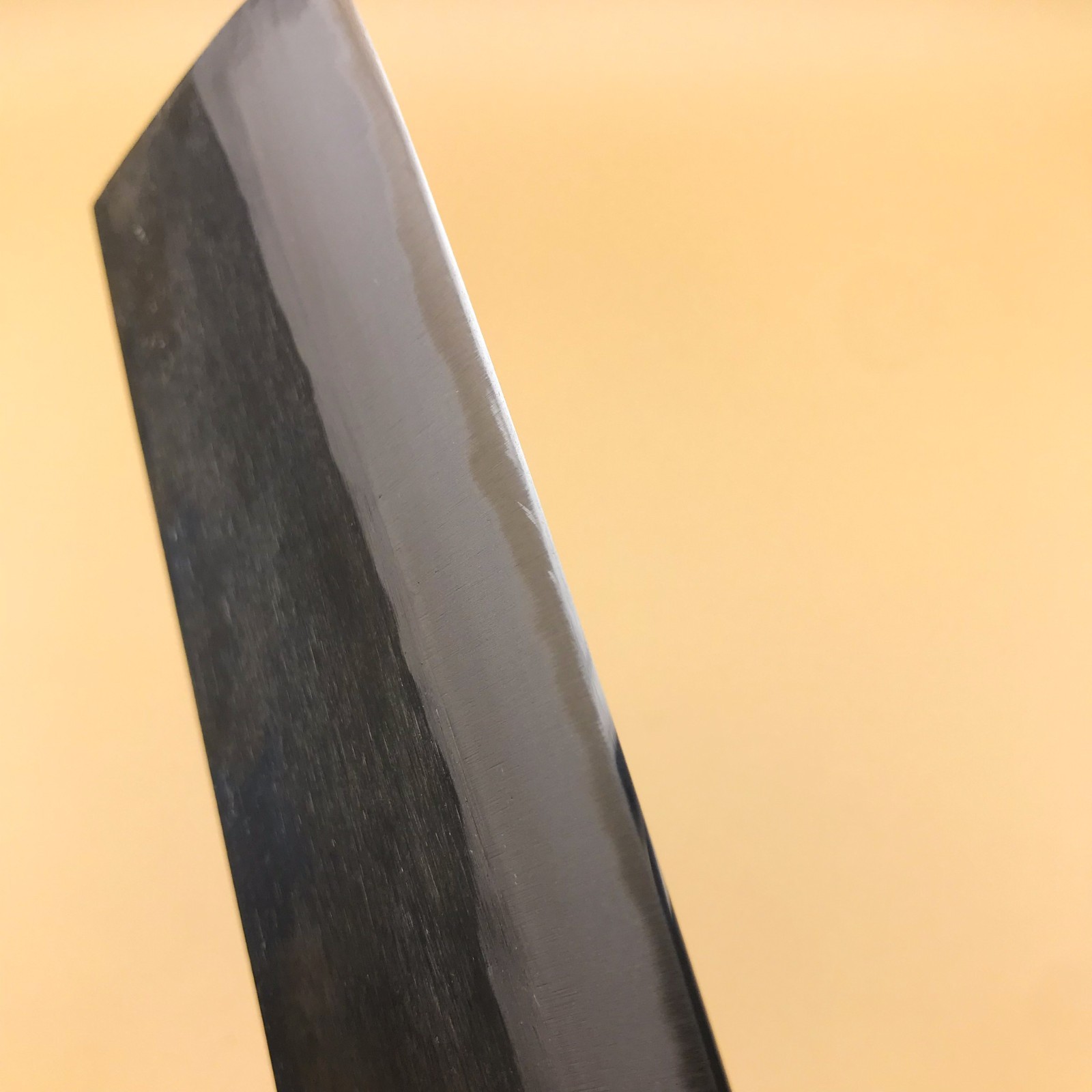 Japanese Nakiri Kitchen Knife 6.3" 160mm Aogami Blue #2 Carbon/Echizen Takefu