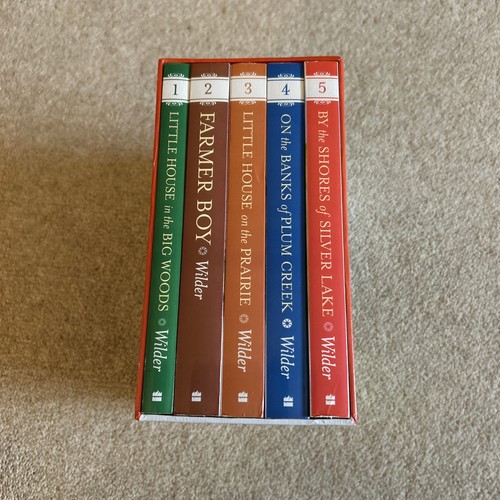 5x Little House Collection Laura Ingalls Wilder 2004 Taschenbuch Box Set - Bild 2 von 4