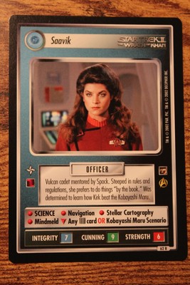 Star Trek CCG - The Motion Pictures - Saavik - 62R+
