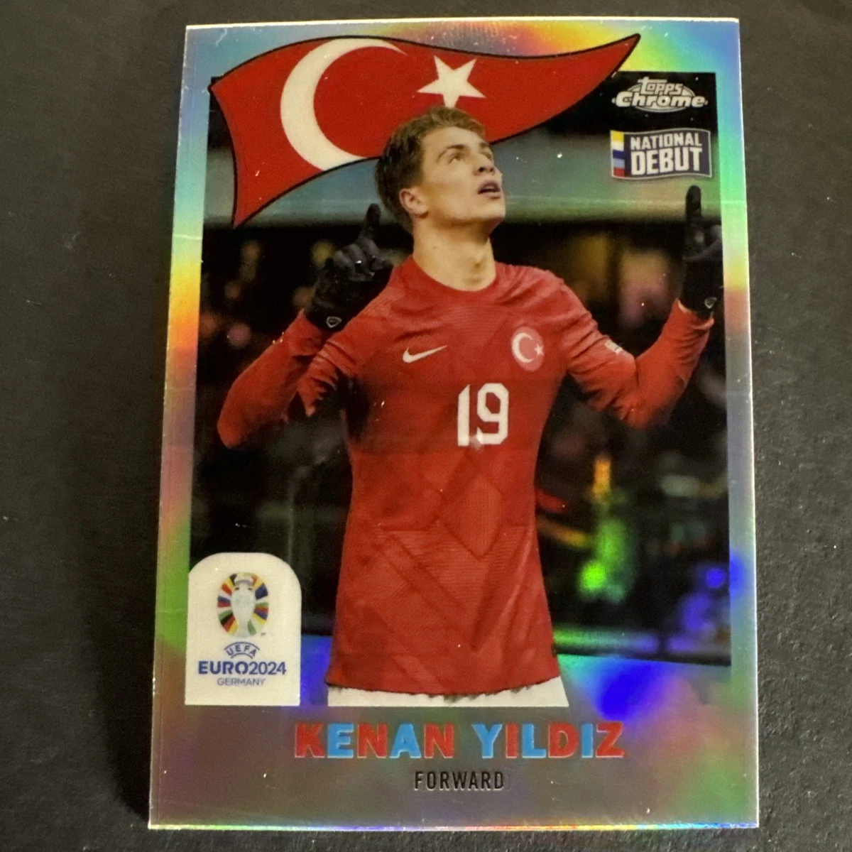 2024 Topps Chrome Uefa Euro - Kenan Yildiz #TC-6 for sale | eBay