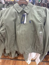 Polo Ralph Lauren Women's Cotton Twill JACKET Olive Choose Size 2025 Latest NWT