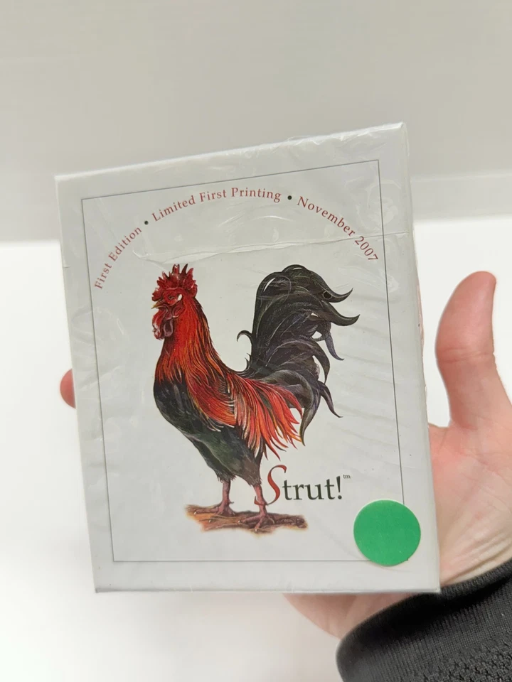 New Sealed Strut! Alsip and Co Card Dice Game w/ Leather Case 1st Edition - Image 2 of 4