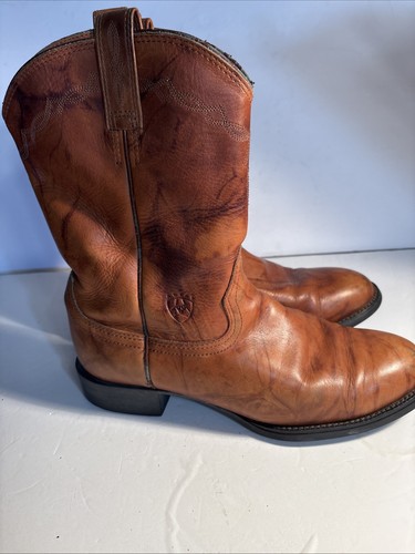 Ariat Men’s Mid Calf Roper Cowboy Boots | eBay
