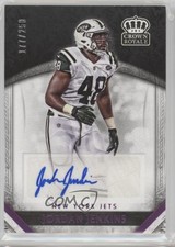 2016 Preferred Retail Crown Royale Rookie Pink /250 Jordan Jenkins #38 Auto 0c2