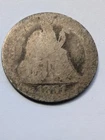 1891 Seated Liberty Dime, 90% Silver, 145+ Years Old