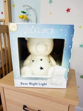 Lila  Jack Bear Night Light Cordless Ceramic Night-light Style AD1988