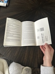 Sega Saturn Manual Only Command & Conquer W/Reg Card 