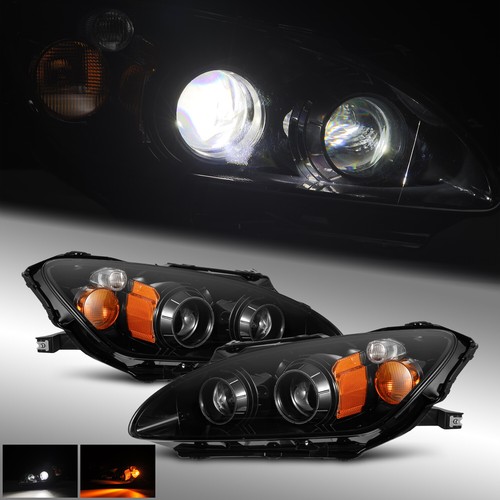 For 1999-2009 Honda S2000 LUXX-Series LED Projector Headlights Alpha-Black - 第 1/9 張圖片