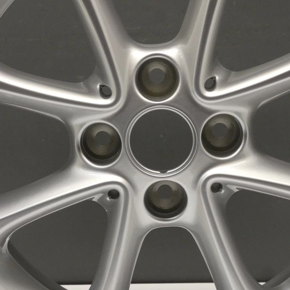 Smart für Zwei Forfour Silber 15 " Alu Felge 5J Vorne A4534013900 Original X1 - Bild 3 von 4