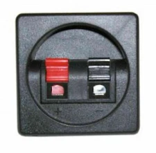 2 1/4 Inch Square Sub Speaker Box Terminals Post Push Subwoofer 