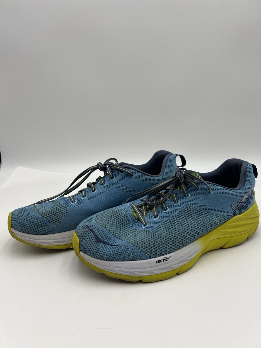 Hoka One One Mach 4 ProFly Blue Running Training Shoes Men display picture 2