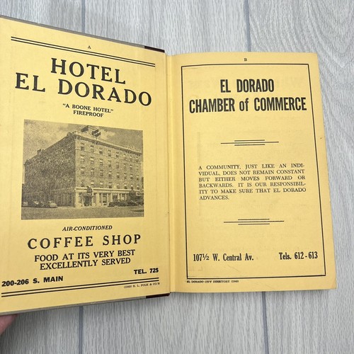 Polk's El Dorado City Directory 1949 Oil Hill Augusta Butler County Kansas LESEN - Bild 6 von 10
