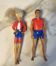 Vintage McDonald's Happy Meal Baywatch Ken and Barbie 1994