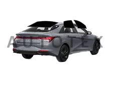 PreCut All Sides Window Film Any Tint Shade For Hyundai Elantra Sedan 2021-2025