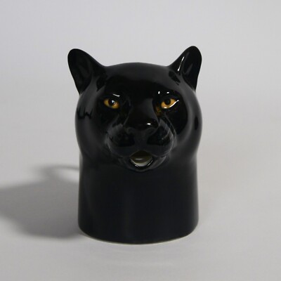 WACHTEL KERAMIK PANTHER KRUG MITTEL NEU MIT BOX